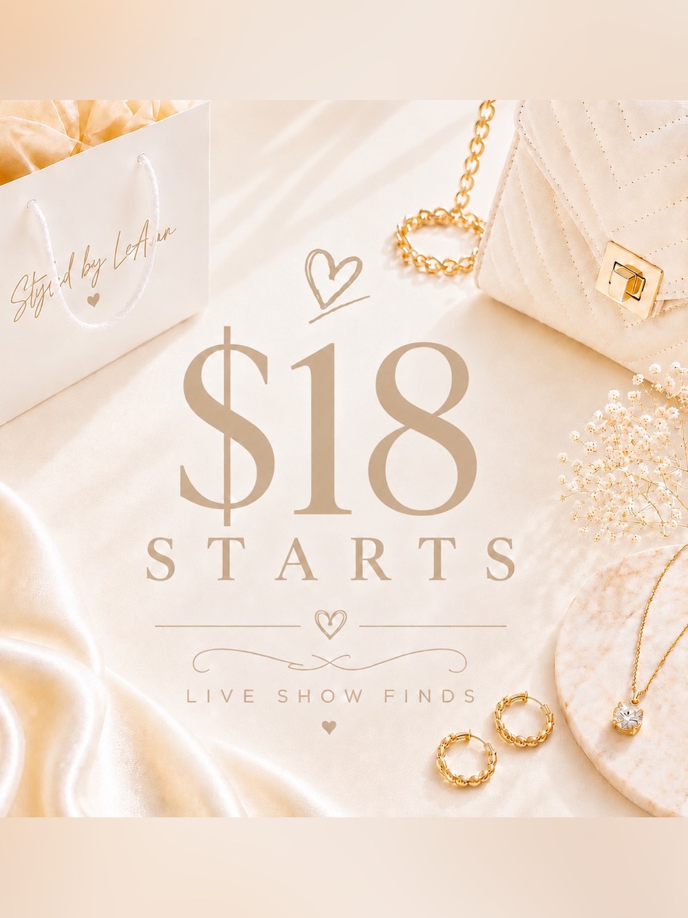 ✨ $18 Starts | Live Show Finds